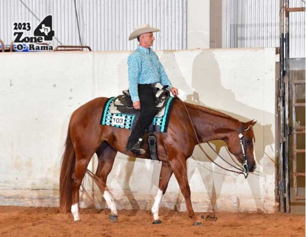 Kevin McDavitt riding.